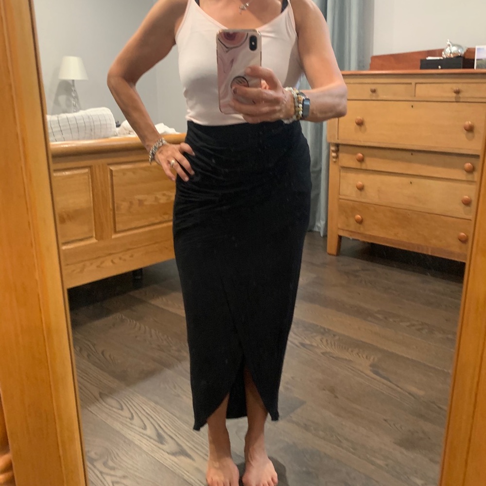 Cabi Black Asymmetrical Skirt/Dress